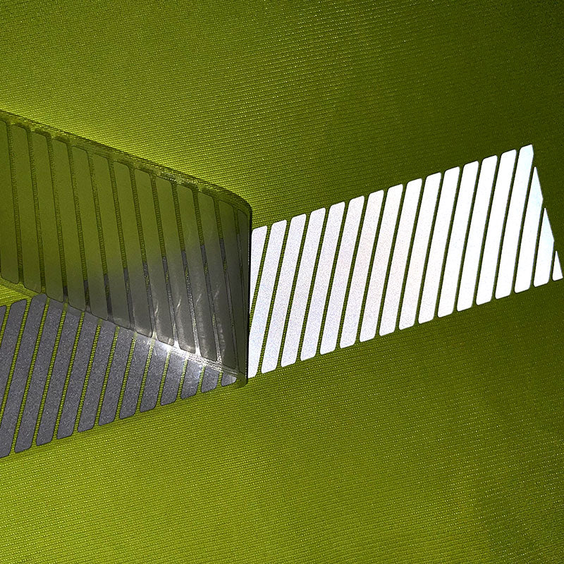 733-DH-DK0 High Silver Reflective HTV Tape