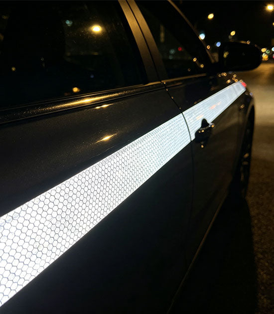 2850N UV Aluminized Soft Prismatic Reflective Tape 详情图 5
