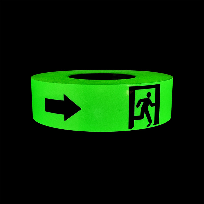 Black Exit to Right
