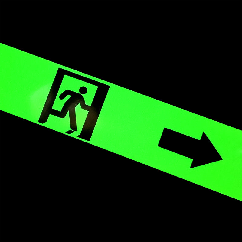 Black Exit to Right