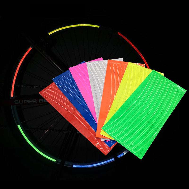 CL6190 Bike Wheel Rims Reflective Sticker