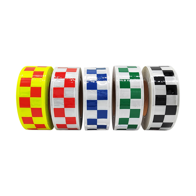 6290P Checker PVC Prismatic Reflective Tape