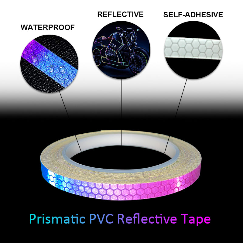 6490SQIC Rainbow Prismatic Reflective Tape
