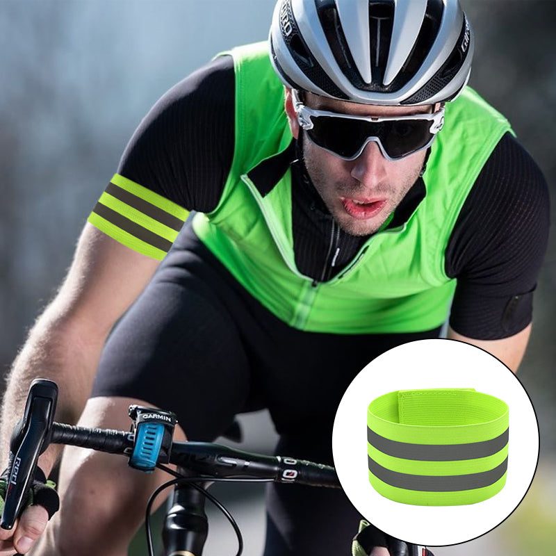 11BZ Two Reflective Strips Wristband