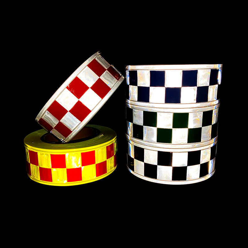 6290P Checker PVC Prismatic Reflective Tape