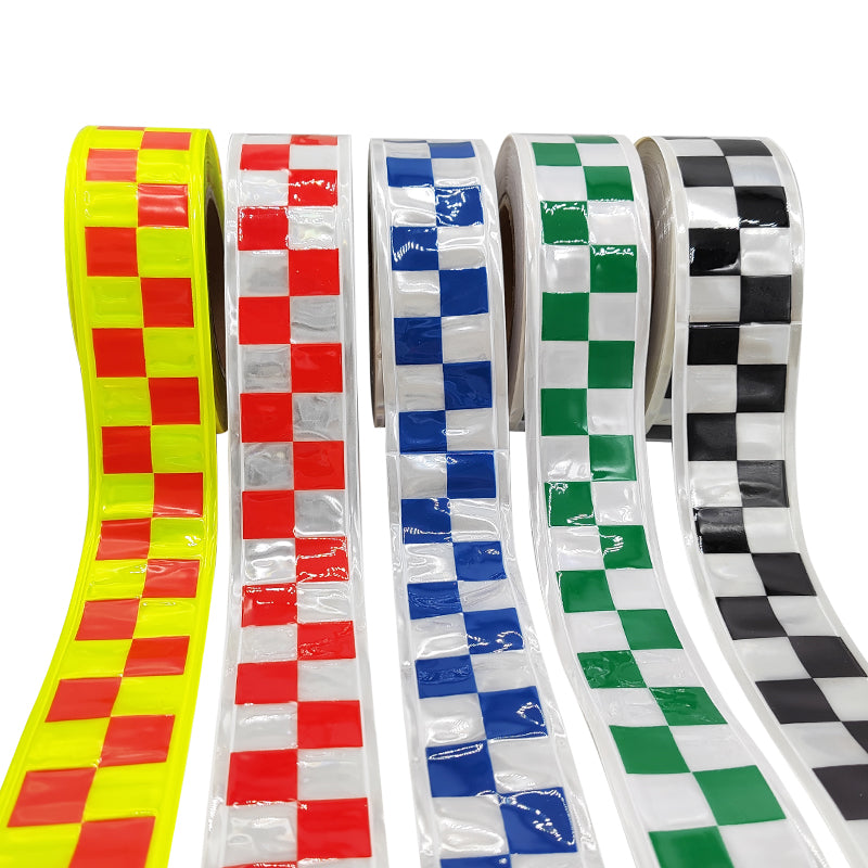 6290P Checker PVC Prismatic Reflective Tape