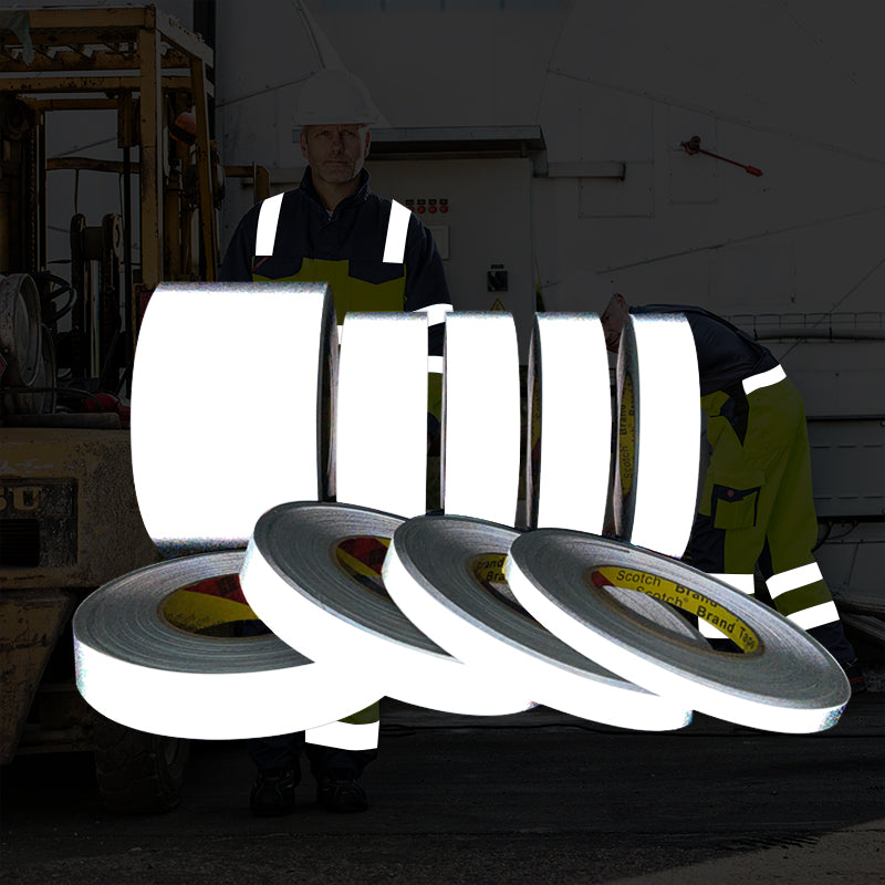 8906 High Vis 50m Length 3M Reflective Fabric