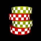 11WT Chequered Reflective Oxford Warning Tape