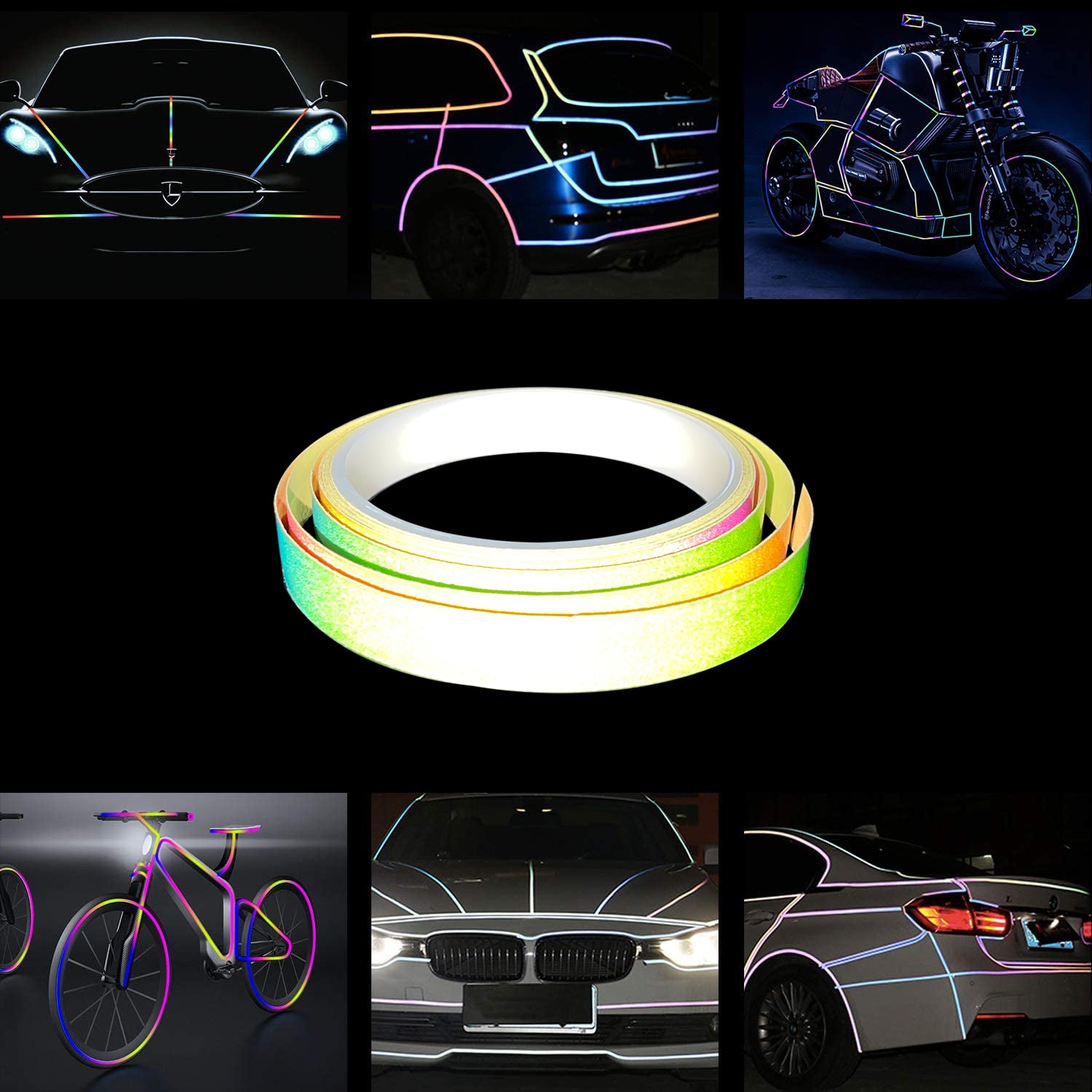 3500QIC Multicolor Reflective Tape