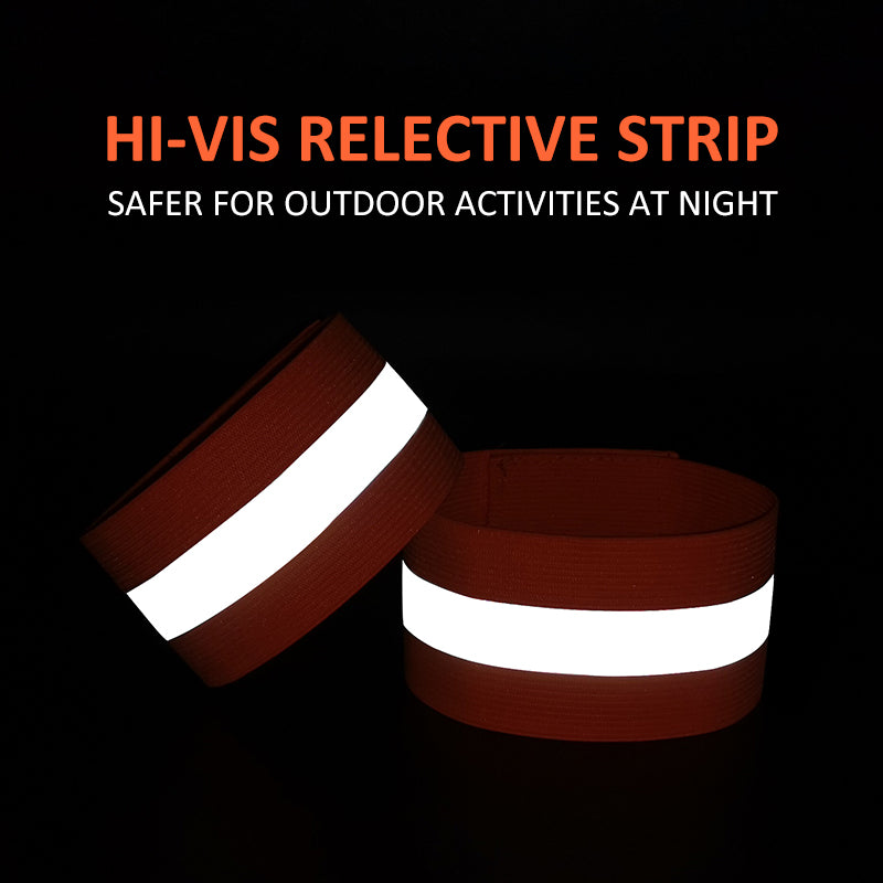 11BZ One Strip Stretchable Reflective Armband