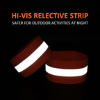 11BZ One Strip Stretchable Reflective Armband