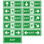 220S4 Glow in the Dark Sign Sticker