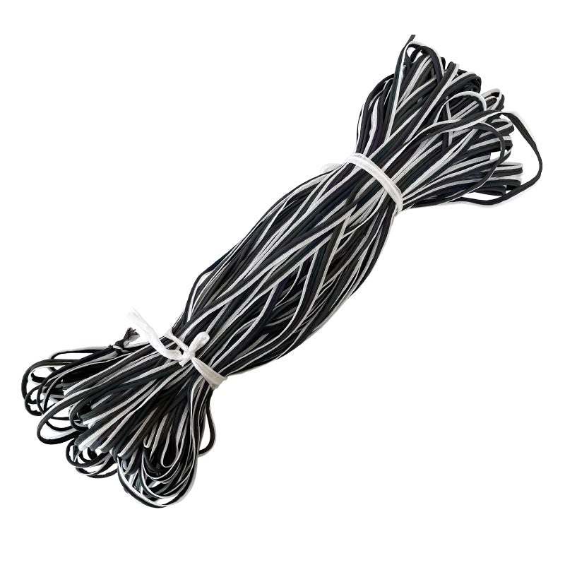 11RP935 Rainbow Reflective Piping Cord Trim