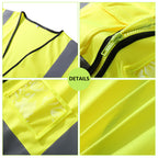 BX07 Hi Vis Multi-Pocket Safety Vest