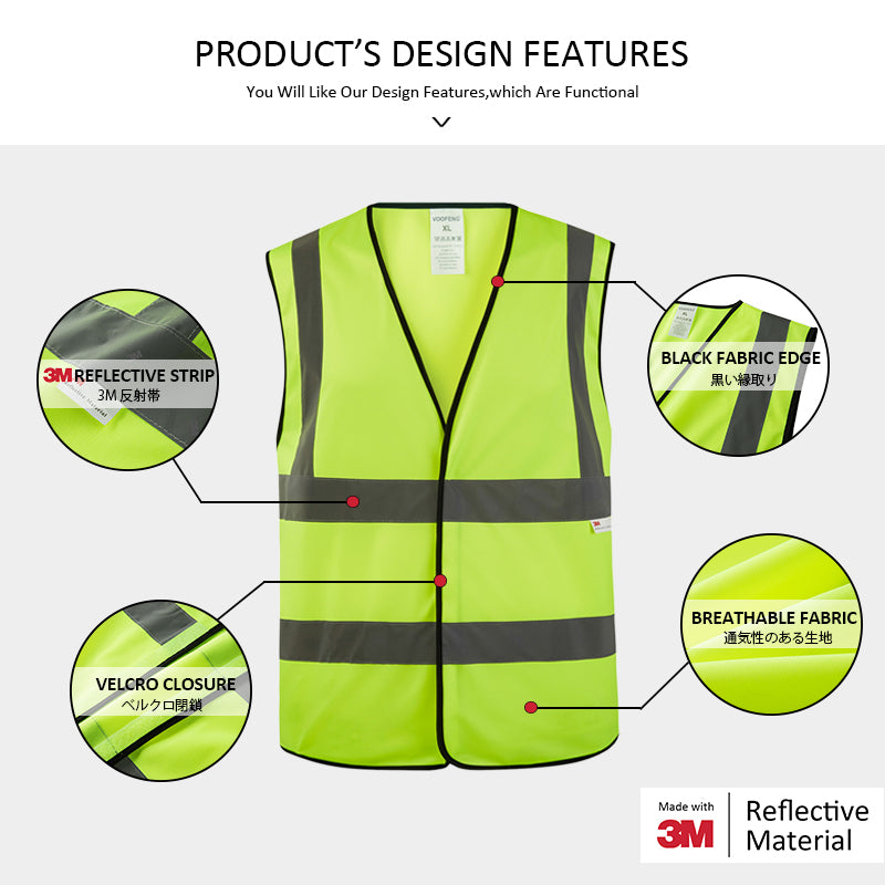 BX03 3M Reflective Work Vest