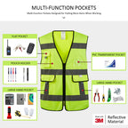 BX07 3M Multi-Pockets Safety Vest