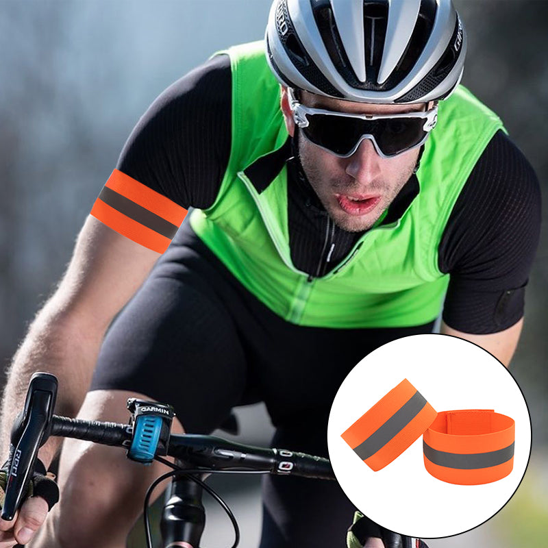 11BZ One Strip Stretchable Reflective Armband